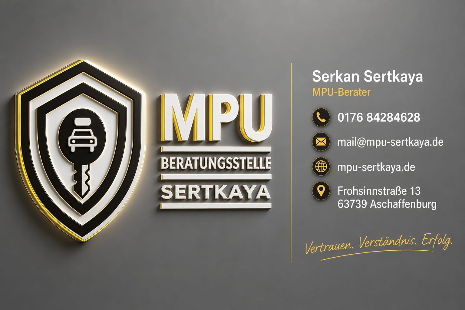 Visitenkarte Vorderseite